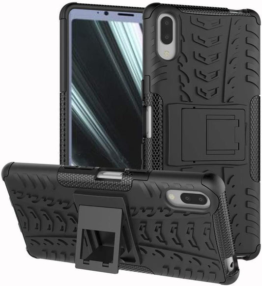 Tyre Shockproof Case With Stand - Available for all most Phone models